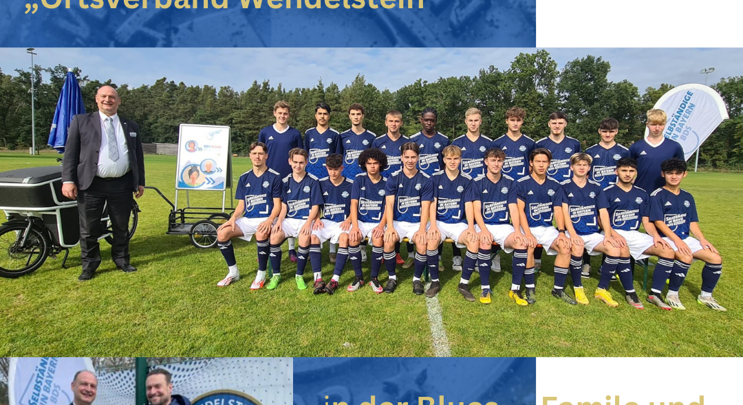 Neuer Teampate für die U19 – Herzlich Willkommen Bund der Selbstständigen „Ortsverband Wendelstein“